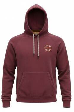 Howies Hockey The Cross-Check Hoodie Maroon Size L